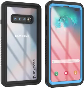 Galaxy S10  Plus Water/Shock/Snow/dirt proof Slim Case [Light Blue]