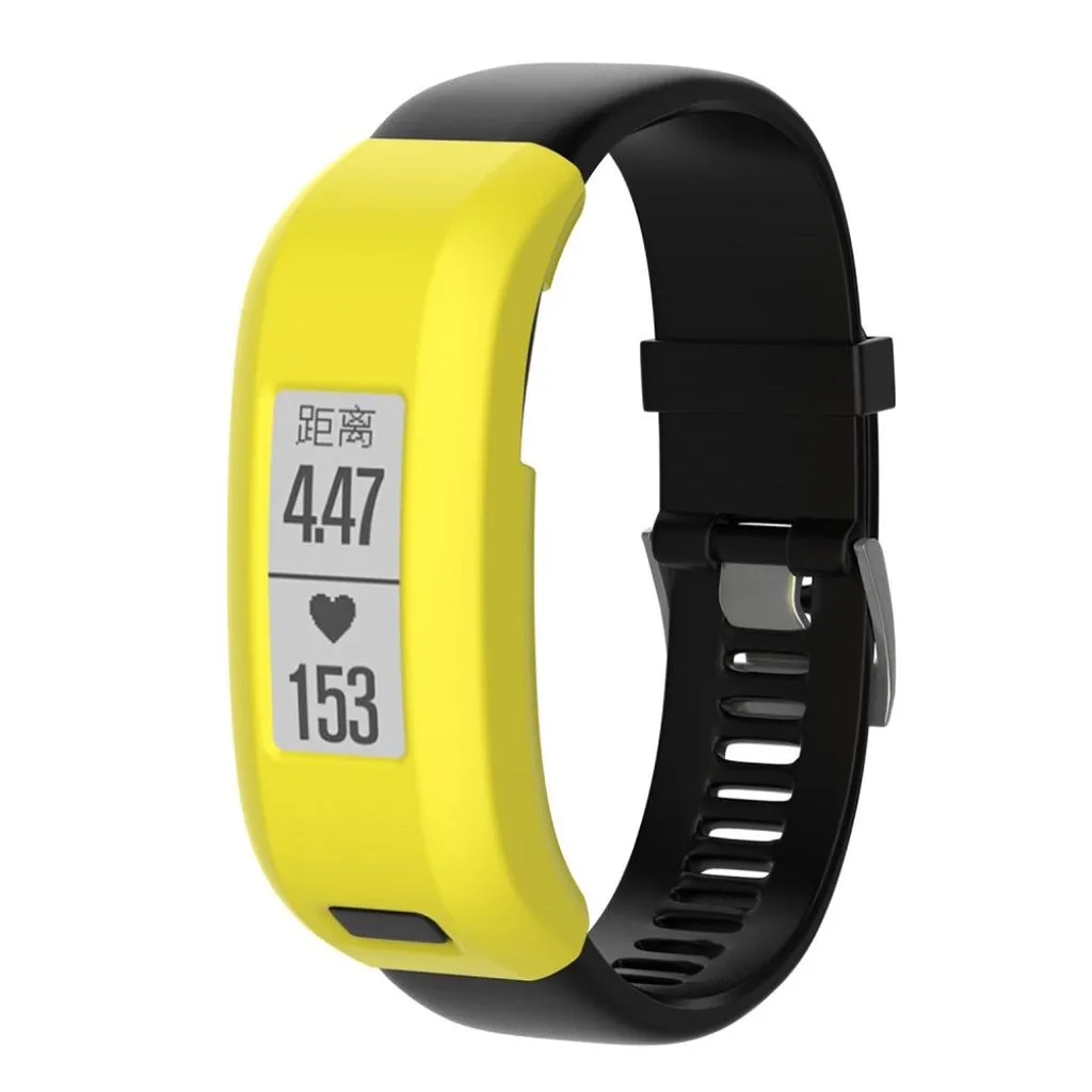 Garmin Vivosmart HR anti-dust soft silicone protective case - Yellow