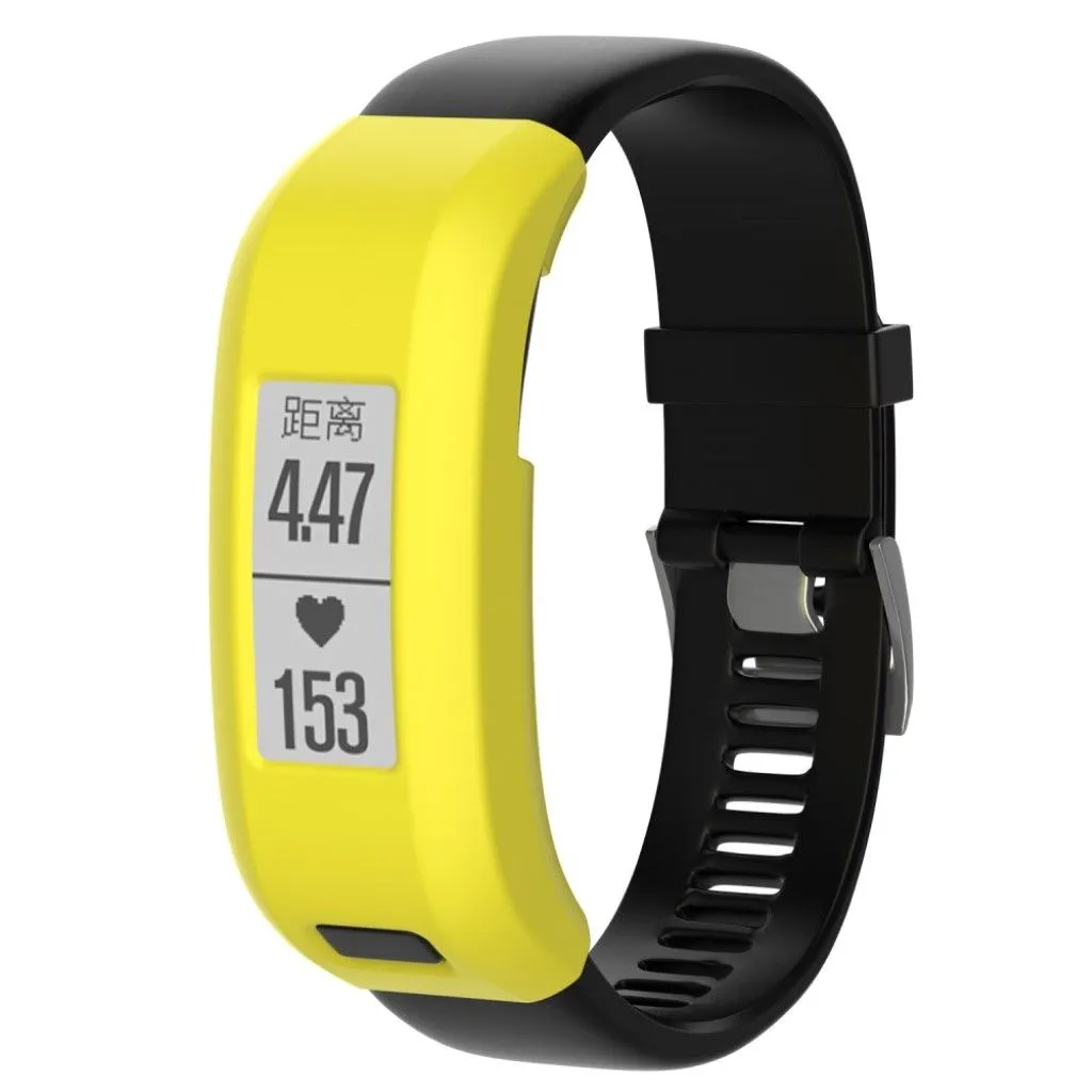 Garmin Vivosmart HR anti-dust soft silicone protective case - Yellow