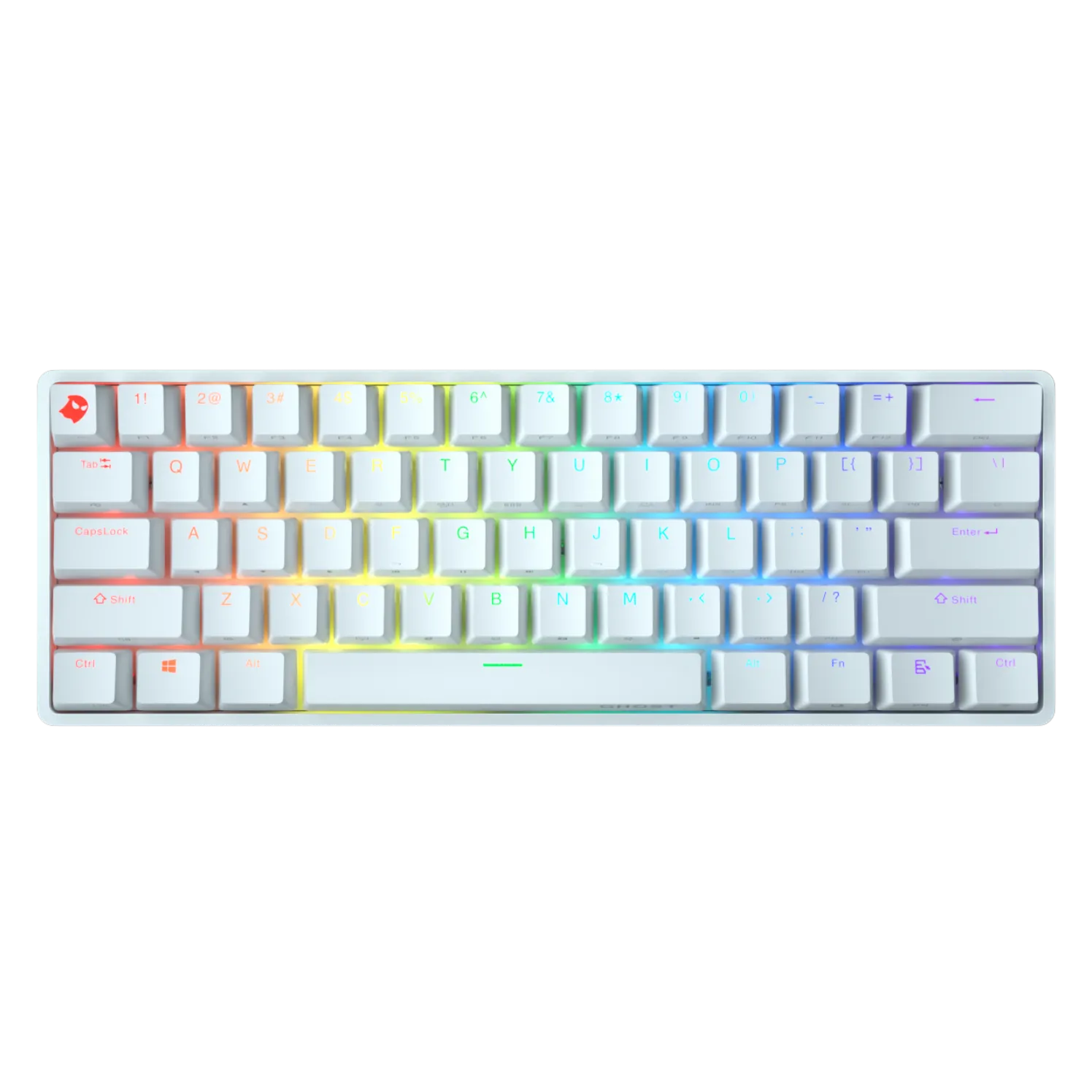 Ghost K1 Wireless Mechanical Keyboard - White