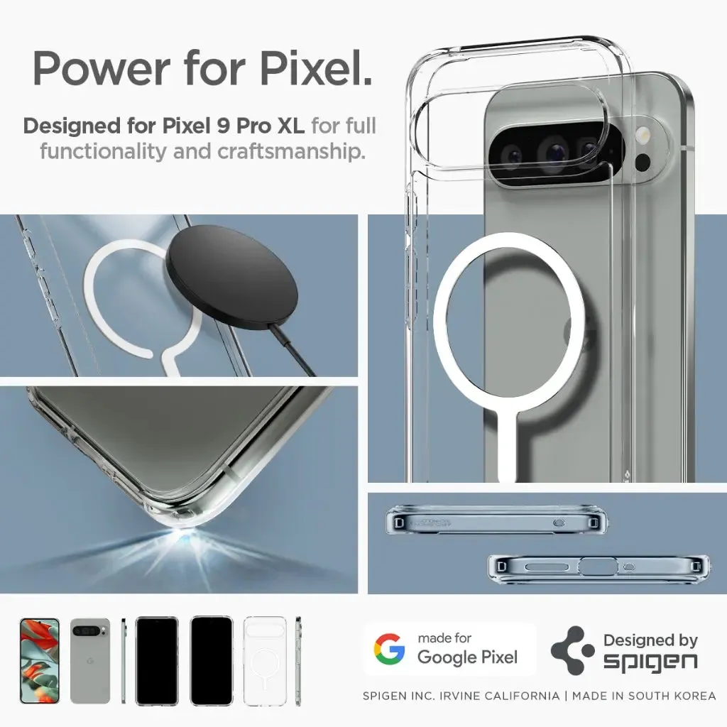 Google Pixel 9 Pro XL Case Ultra Hybrid OneTap Metal Ring