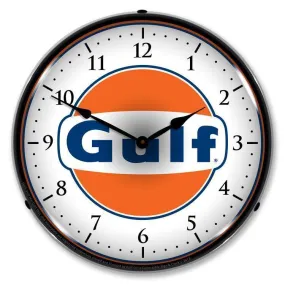 Gulf Backlit LED Clock