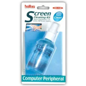 HALLOA -  Computer Cleaning Kit with Brush and Cleaning Solution