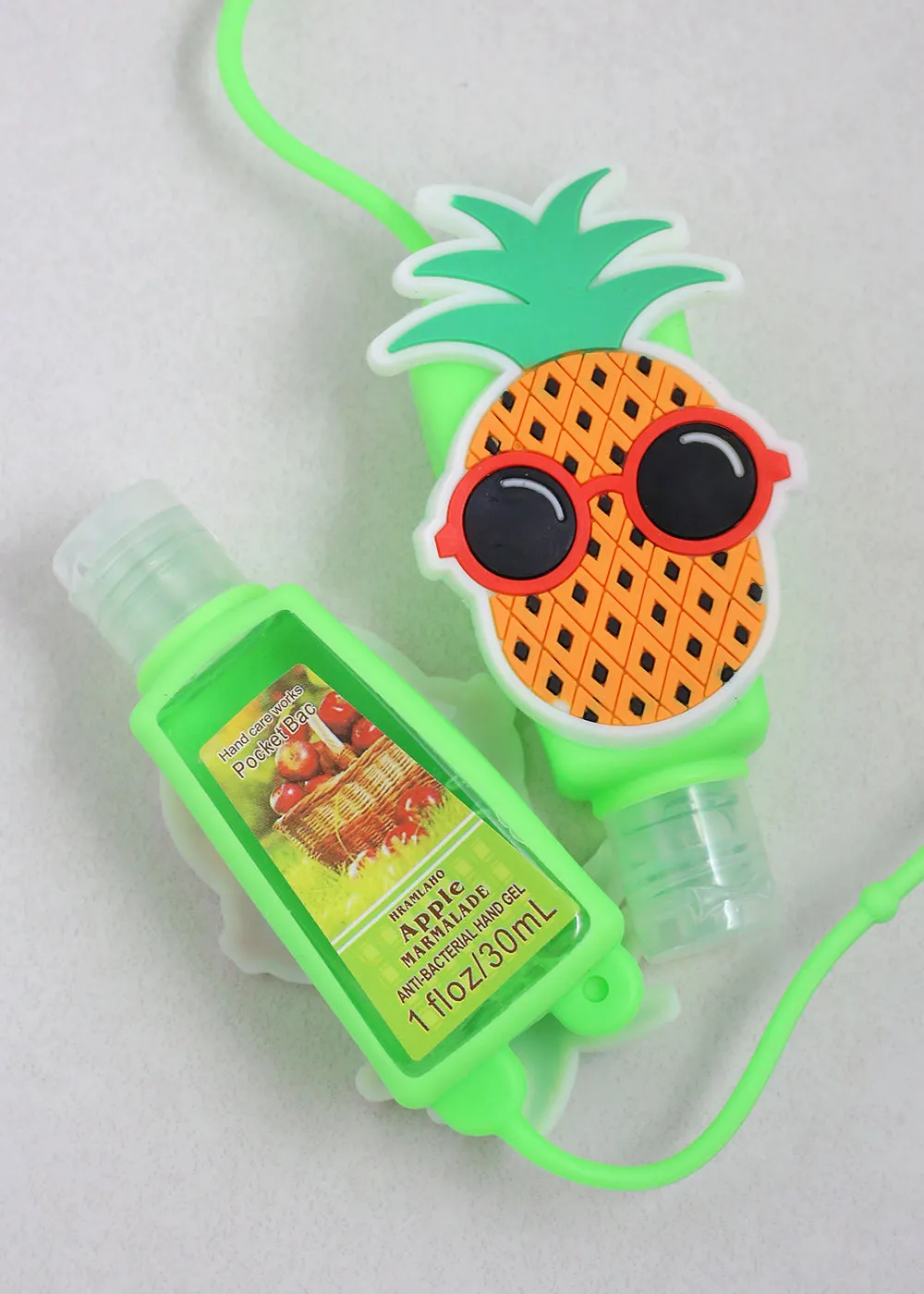 Hand Sanitizer with Fruit Case