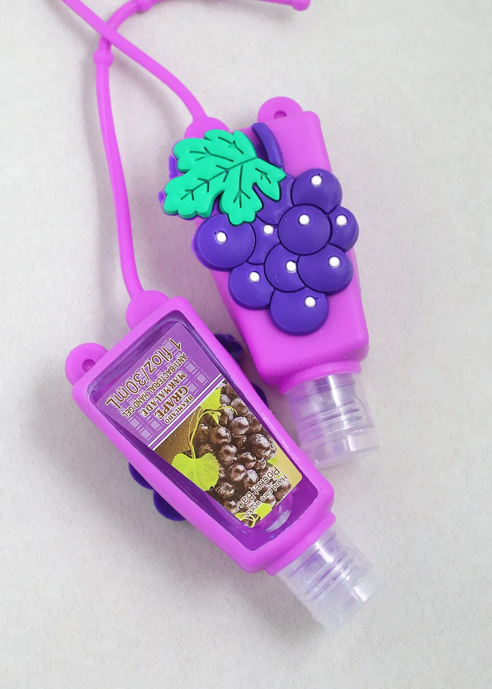 Hand Sanitizer with Fruit Case