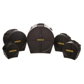 Hardcase HROCKFUS3 5 Piece Rock/Fusion Drum Case Set