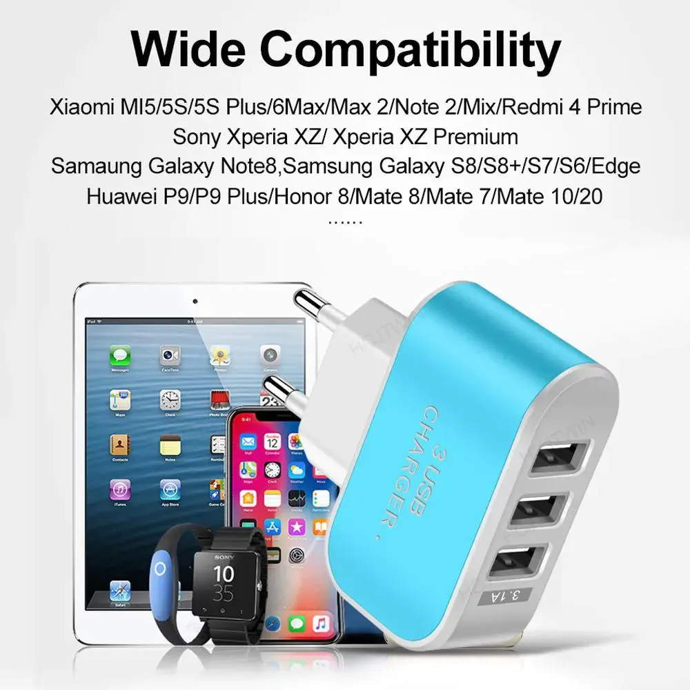 Head Smart Multi-port USB Charger