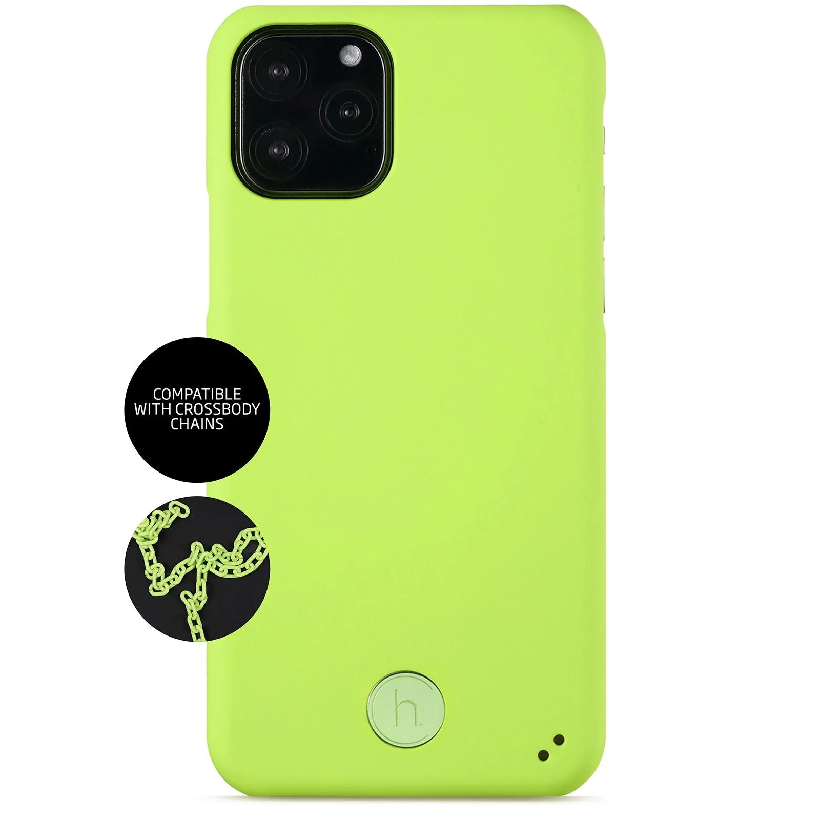 Holdit Style Phone Case for iPhone 11 Pro / Xs / X NEON EDITION - Fluorescent Yellow