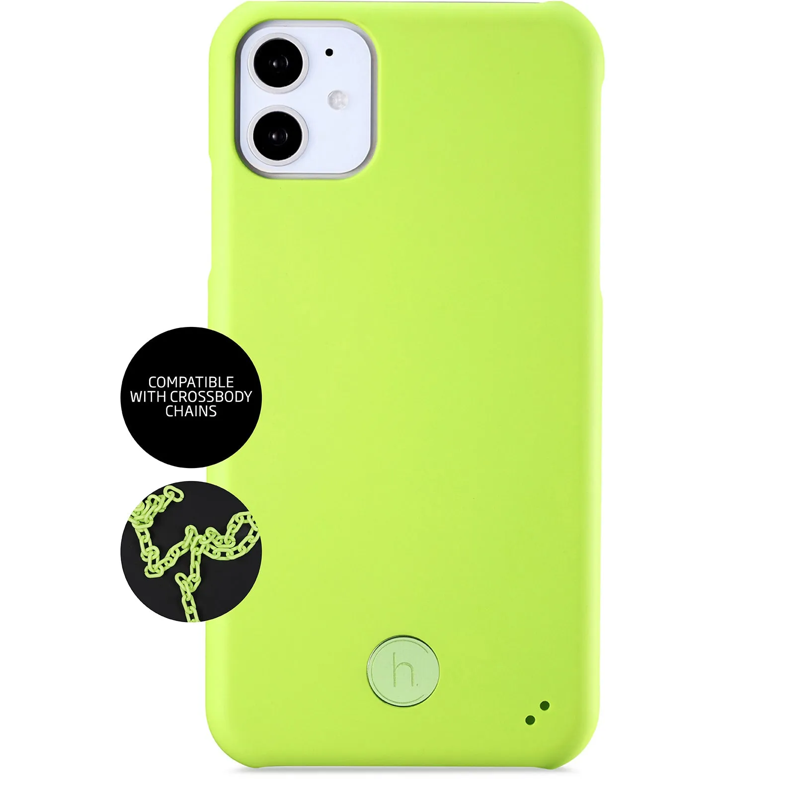 Holdit Style Phone Case for iPhone 11/XR NEON EDITION - Fluorescent Yellow