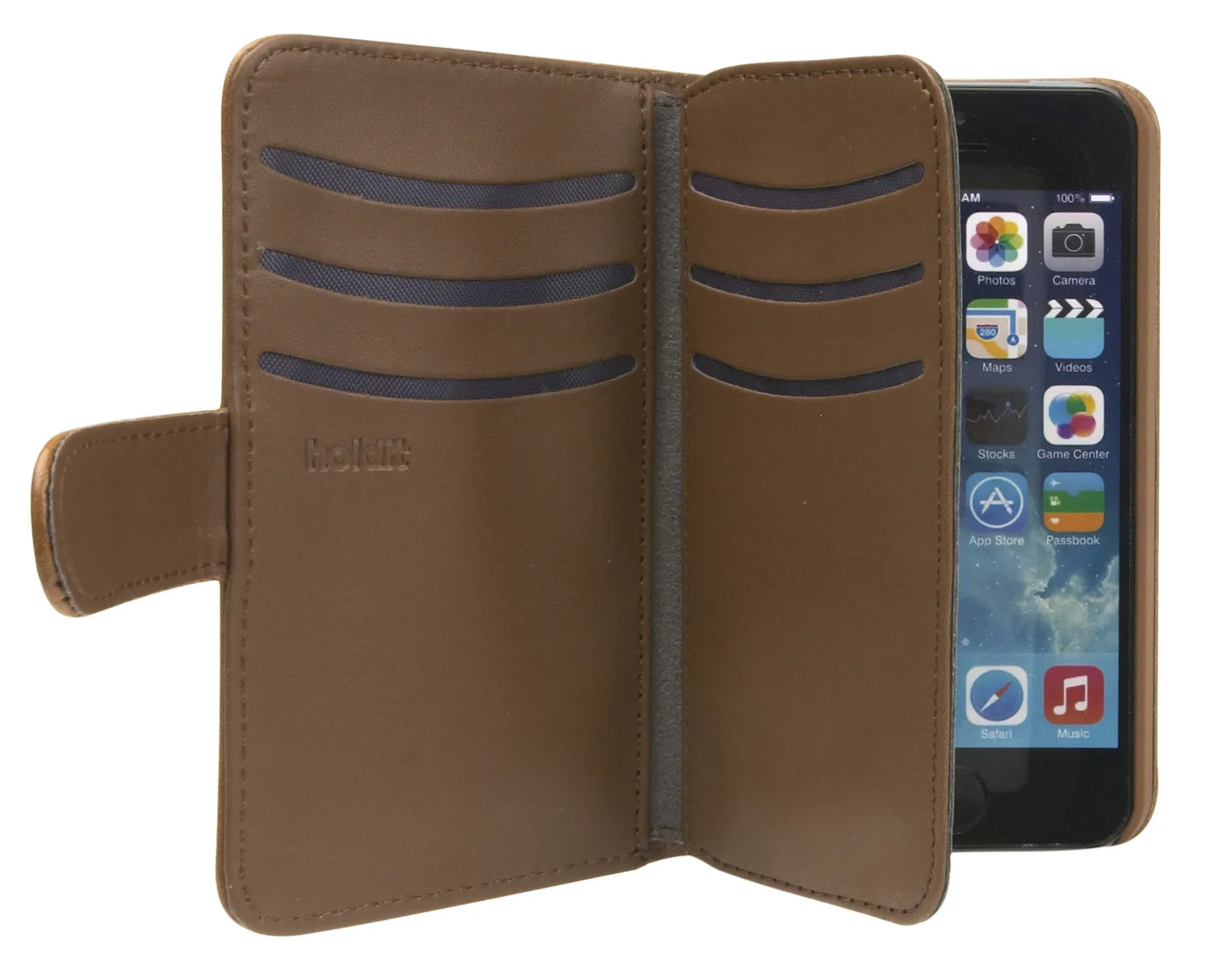 Holdit Wallet Case Extended for iPhone 5/5S/5SE (6 Card Pockets)