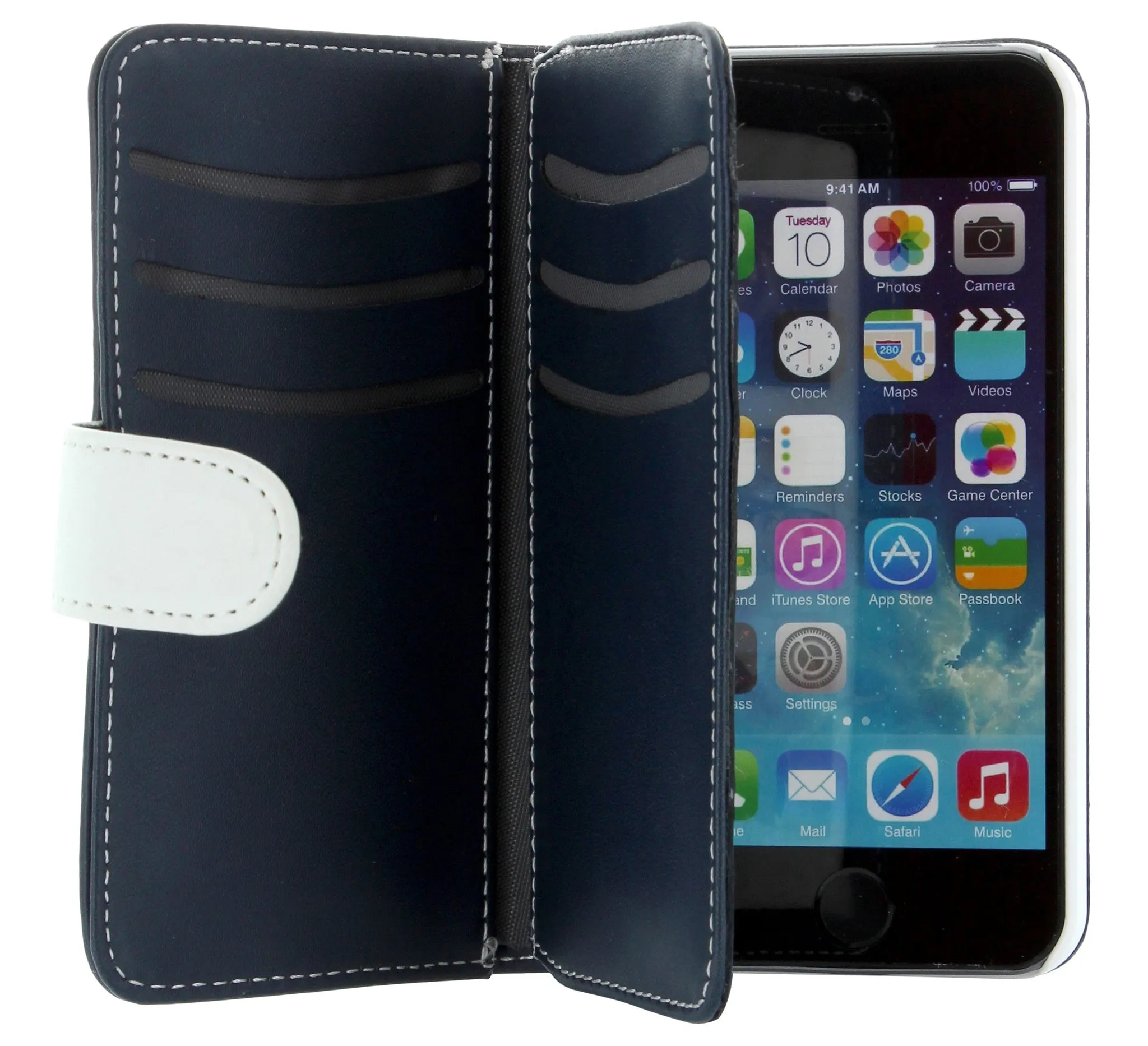 Holdit Wallet Case Extended for iPhone 5/5S/5SE (6 Card Pockets)