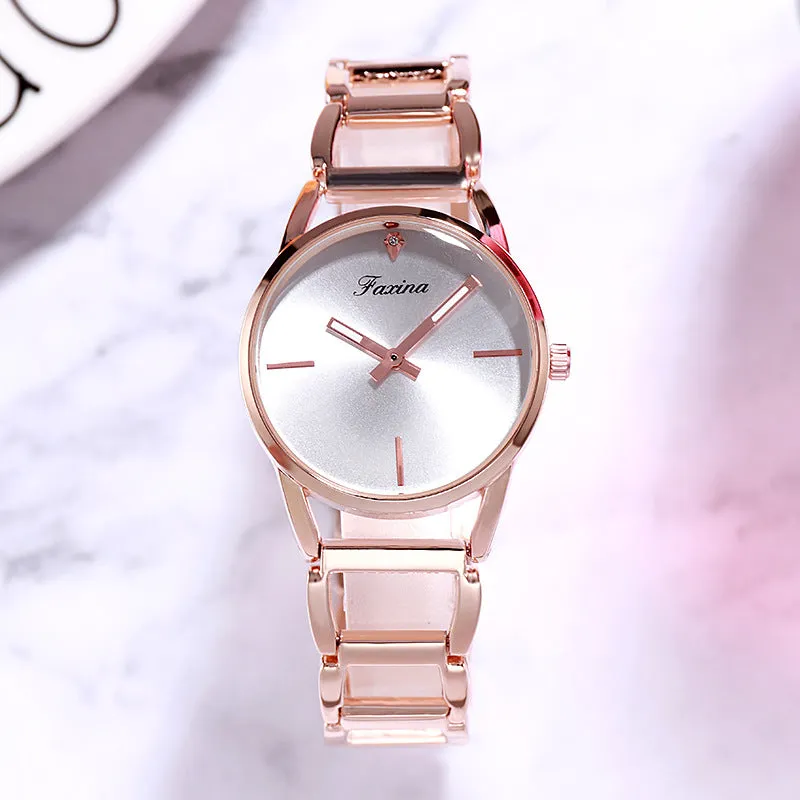 Hollow Strap Bracelet Women's Watch