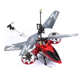 Hot Red Avatar Z008 4CH Metal RC Helicopter Micro Gyro Remote Controlled Aircraft Toy Gift RTF LED Light