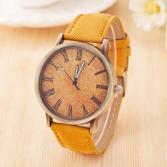 Hot Sale PU Leather Quartz Watch Women Dress Watches Men Casual Watch Rome Number Unisex Clock Relogio Masculino Drop-Shipping