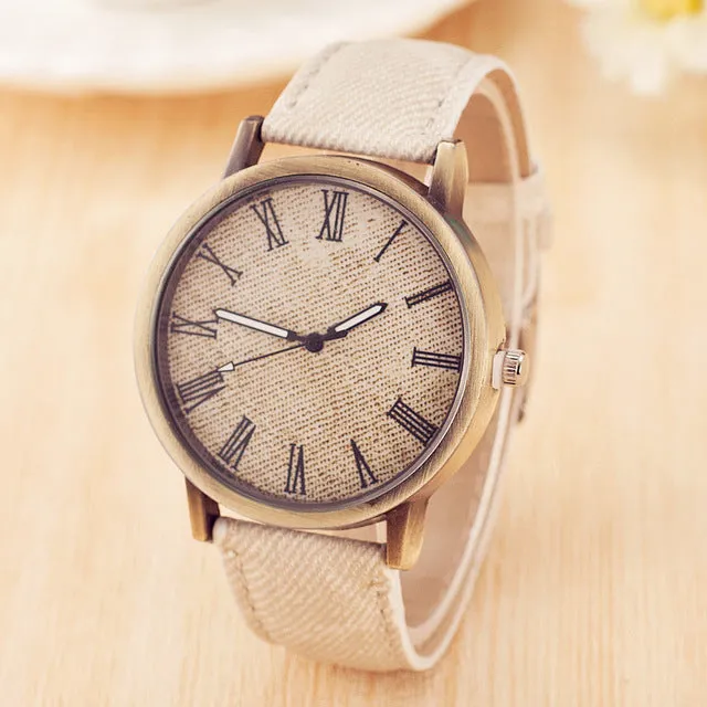 Hot Sale PU Leather Quartz Watch Women Dress Watches Men Casual Watch Rome Number Unisex Clock Relogio Masculino Drop-Shipping