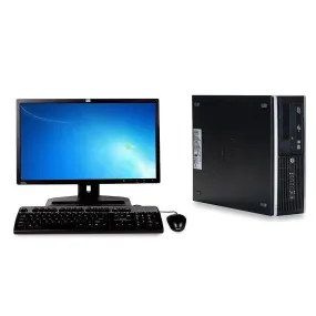 HP Refurbished 8200 ELITE Desktop, 3.1 GHz Intel Core i5 2400, 500GB, 8 GB DDR3 with 22 LCD Monitor - BLK REFURBISHED