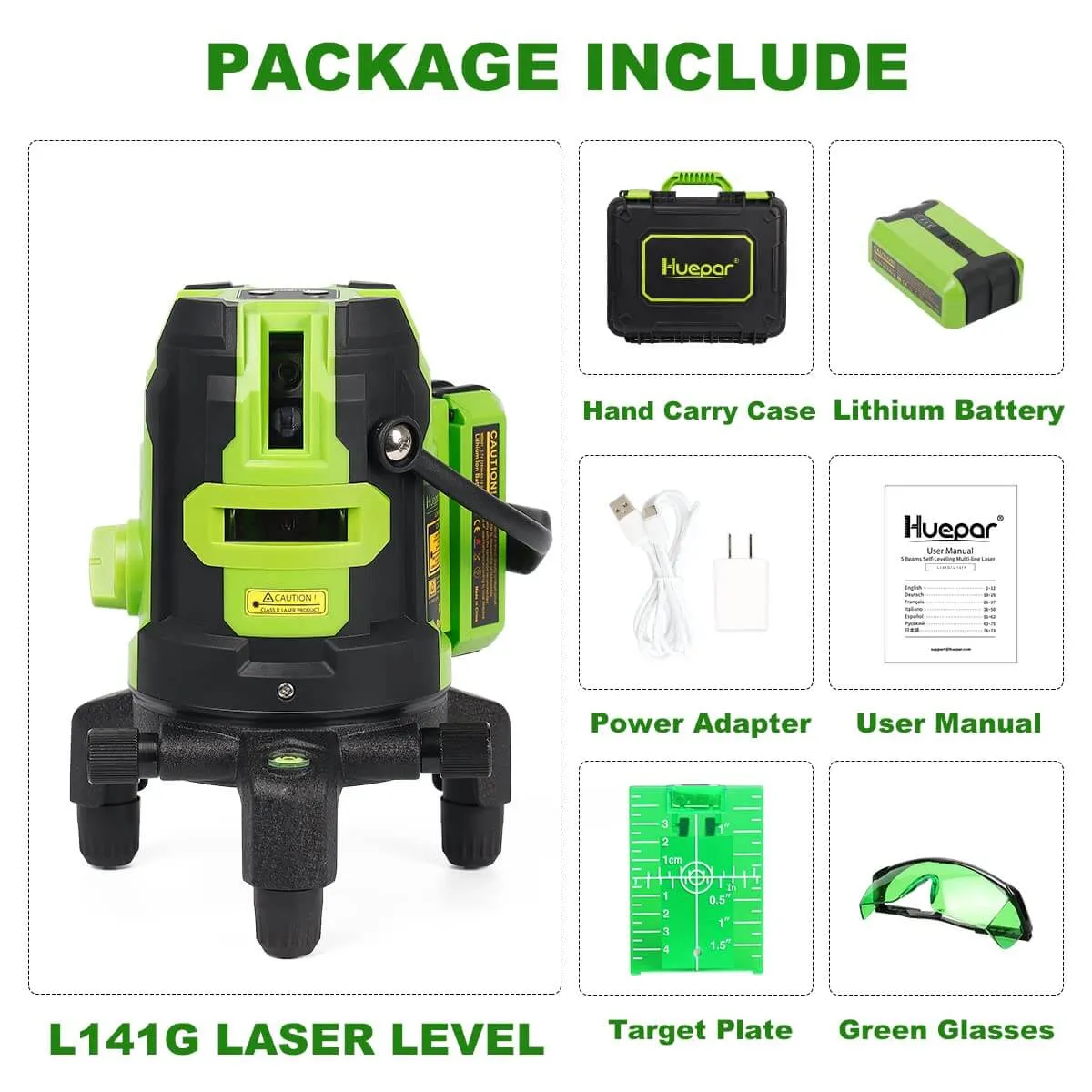 Huepar L141G Laser Level