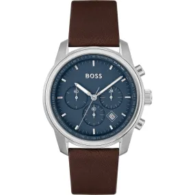 Hugo Boss Men's Trace 44mm Chronograph Quartz Watch 1514002