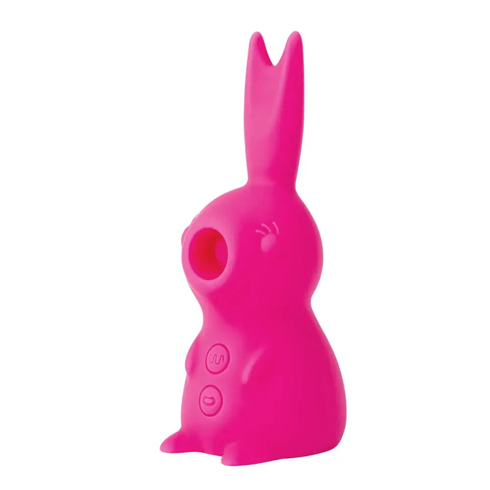 Hunni Bunny Shaped Suction Vibrator