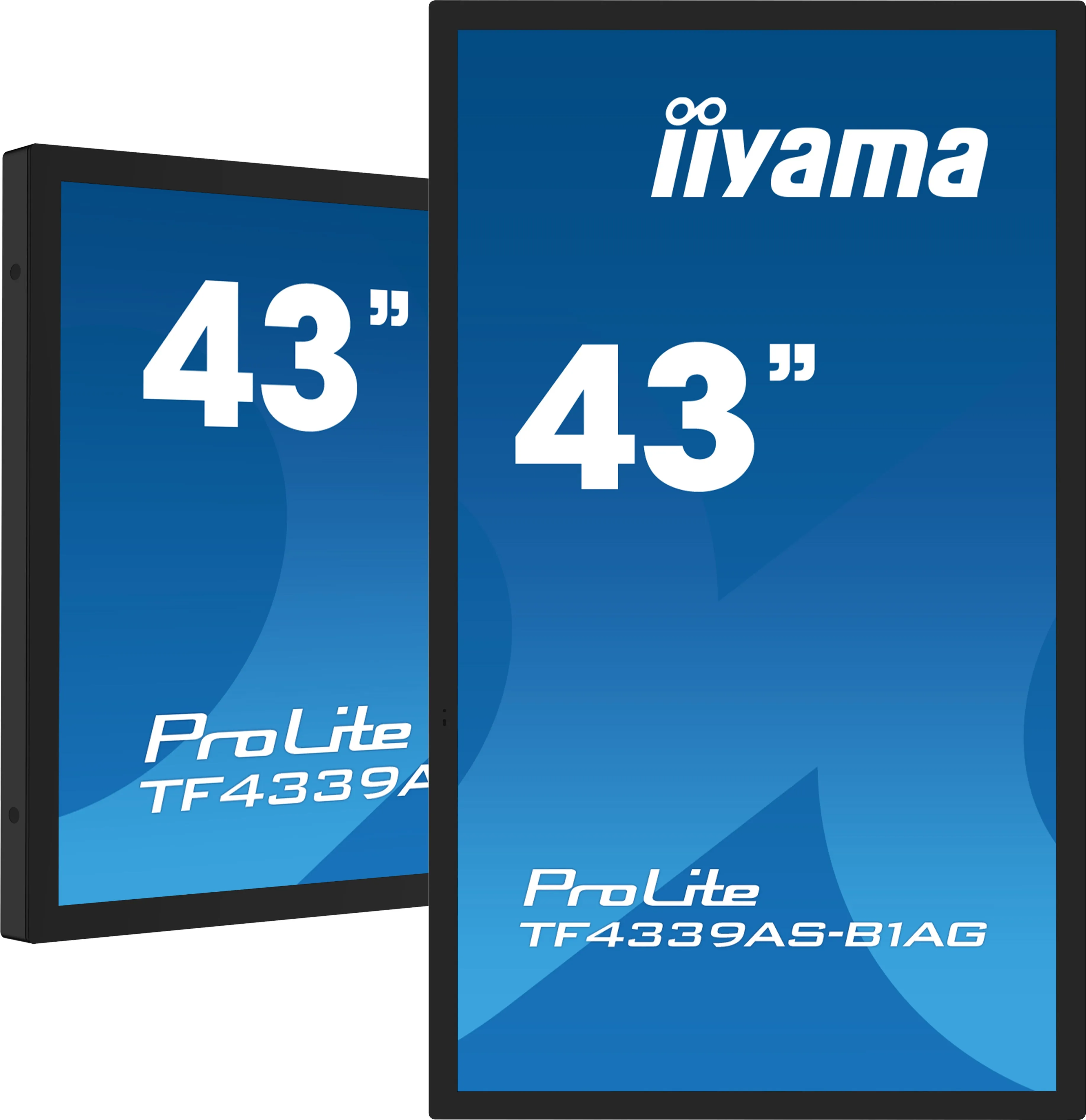 Iiyama Prolite Tf4339as-B1ag 43" Class (42.5" Viewable) Led-Backlit Lcd Display - 4K - For Digital Signage