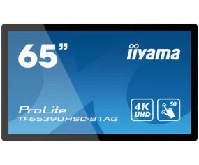 Iiyama Prolite Tf6539uhsc-B1ag 65" Led-Backlit Lcd Display - 4K