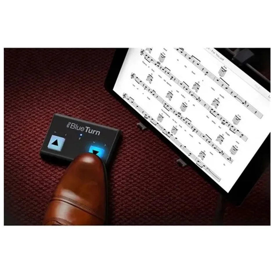 IK Multimedia iRig BlueTurn Backlit Silent Bluetooth Page Turner