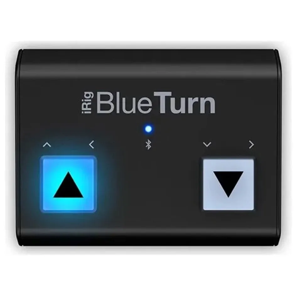 IK Multimedia iRig BlueTurn Backlit Silent Bluetooth Page Turner