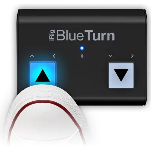 IK Multimedia IRIG BLUETURN Wireless Page Turner For iOS