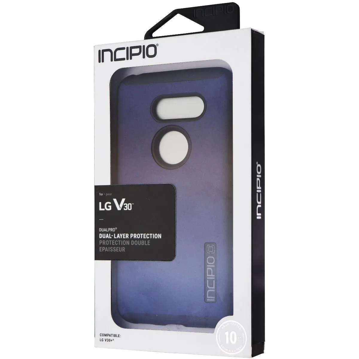 Incipio Dualpro Series Case for LG V30 and (V30 ) - Iridescent Midnight Blue