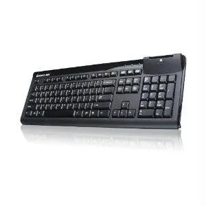 Iogear Iogears Gkbsr201 104-key Keyboard With Integrated Smart Card Reader Is A Secure