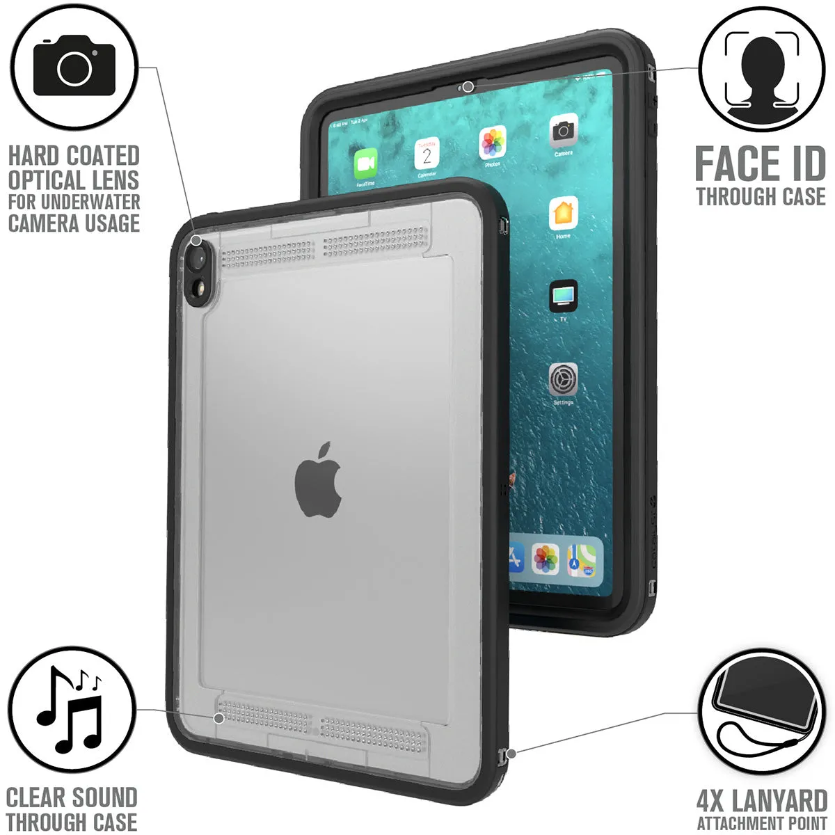 iPad Pro (Gen 1), 11" - Waterproof Case