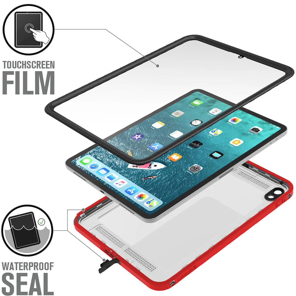 iPad Pro (Gen 1), 11" - Waterproof Case