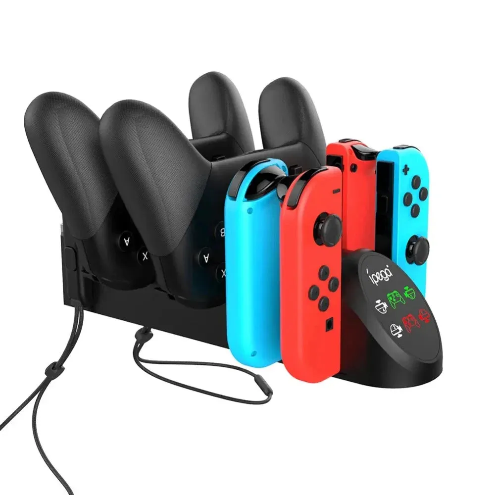 iPEGA PG-9187 Joycon and Pro controller multi charger for Nintendo Switch