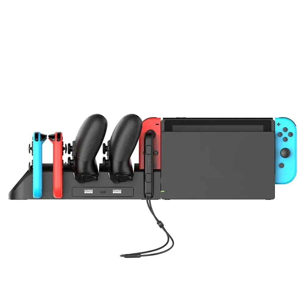 iPEGA PG-9187 Joycon and Pro controller multi charger for Nintendo Switch