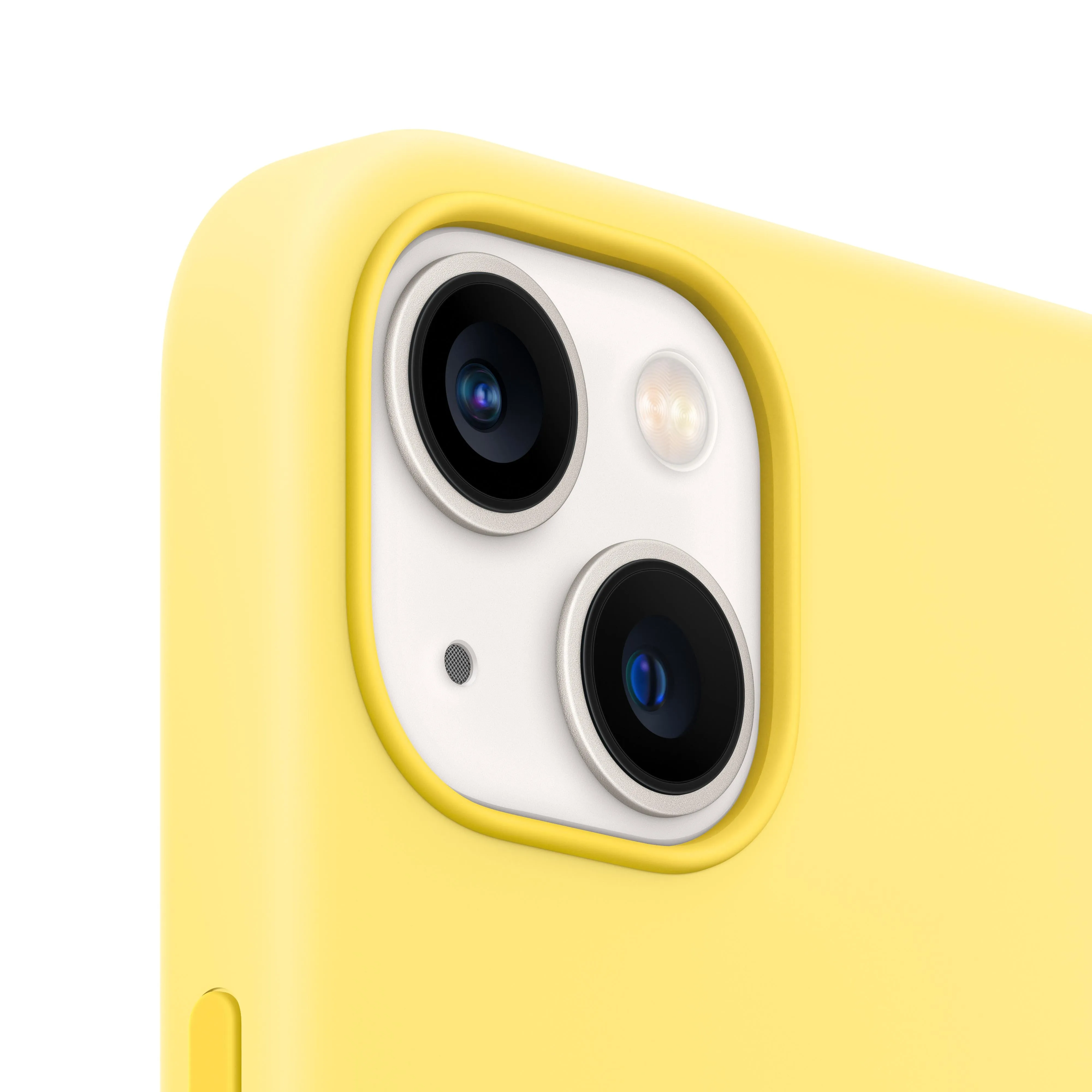 iPhone 13 mini Silicone Case with MagSafe - Lemon Zest