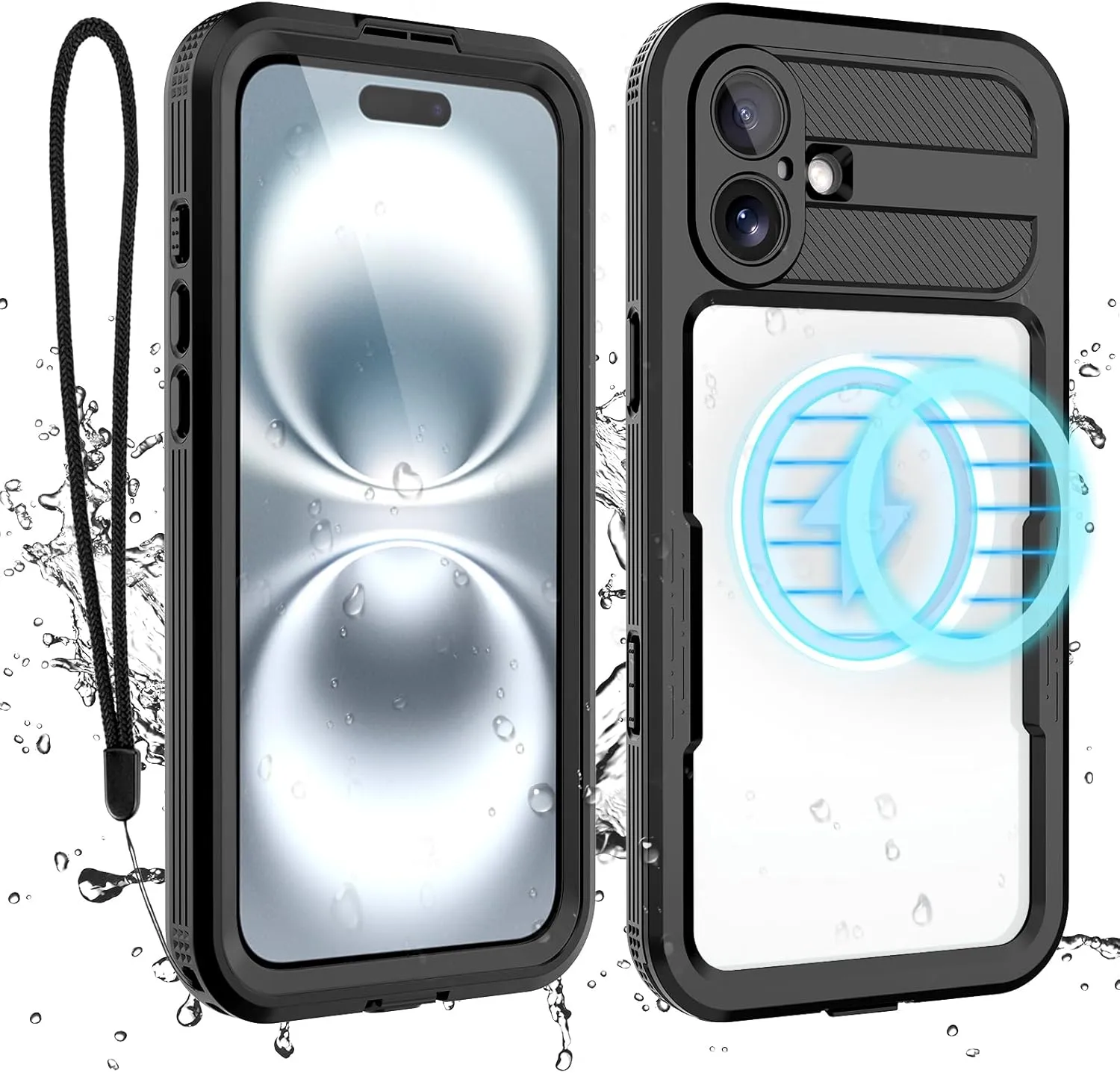 iPhone 16 Pro Waterproof Case Shockproof Phone Case Full Body Protective Case