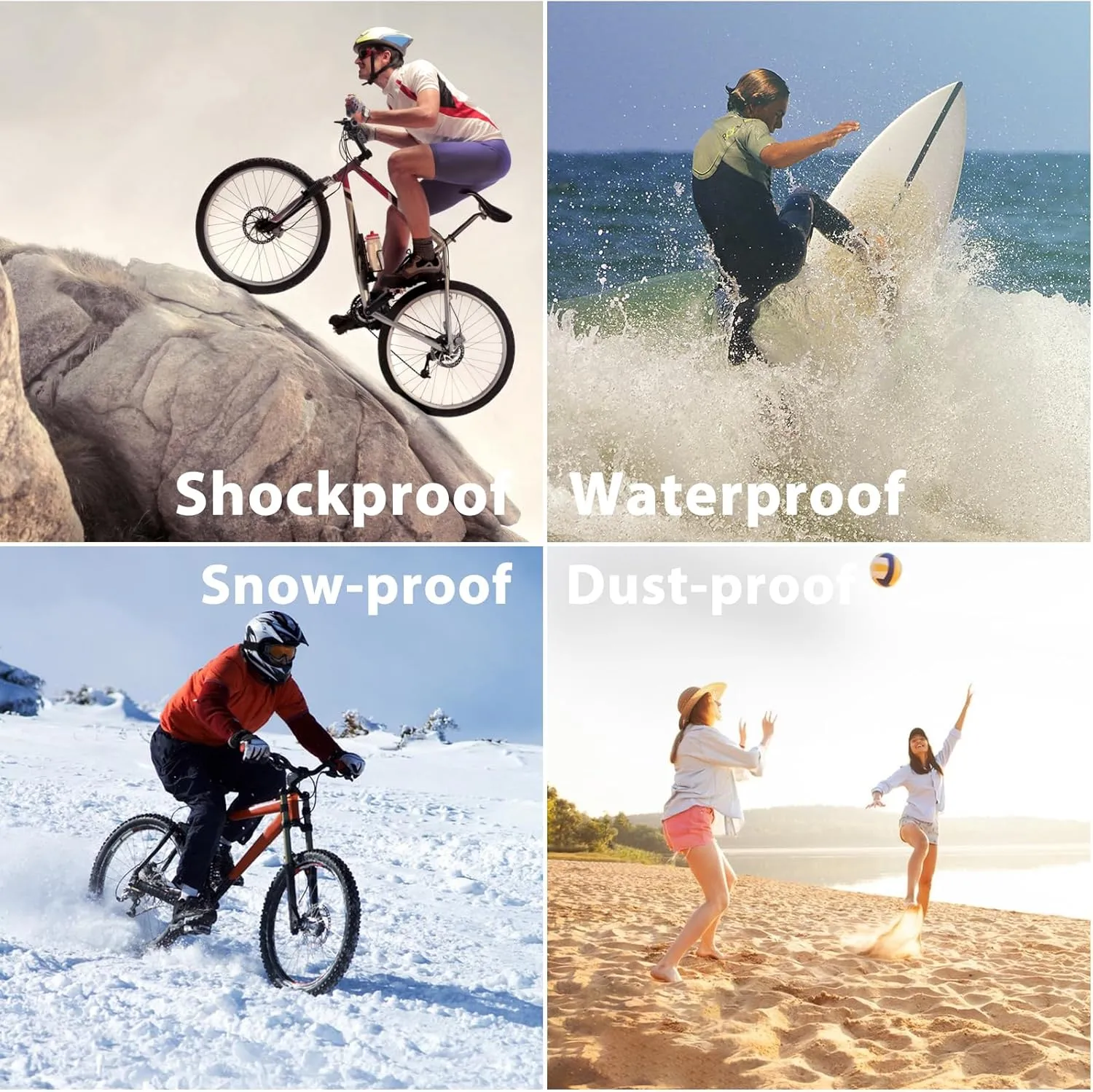 iPhone 16 Pro Waterproof Case Shockproof Phone Case Full Body Protective Case