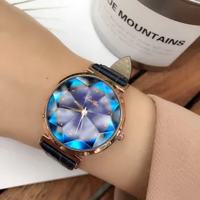 Irregular Mirror Shining Women's Watch