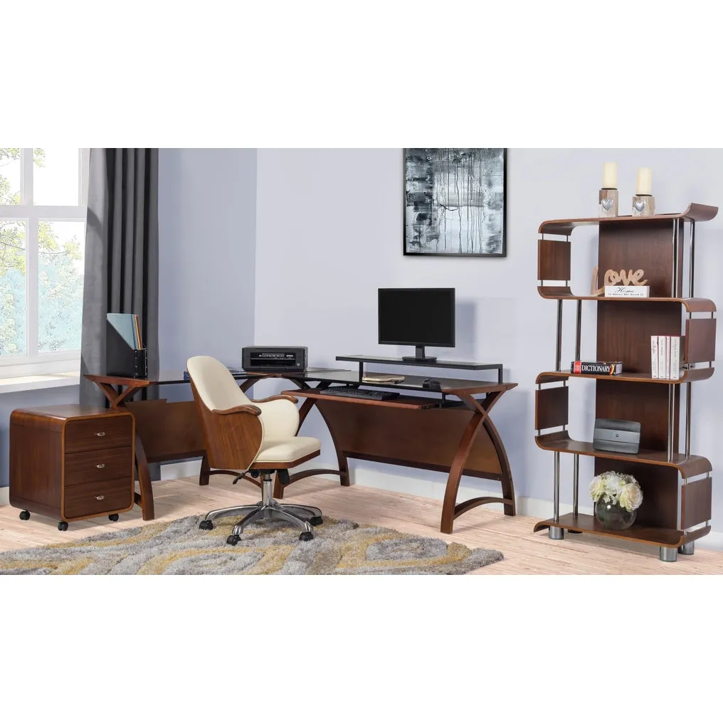 Jual Furnishings Helsinki Desk 900 Walnut