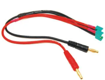 ★K-035 MPX to 4.0mm charger cable 14AWG silicone wire L=30CM