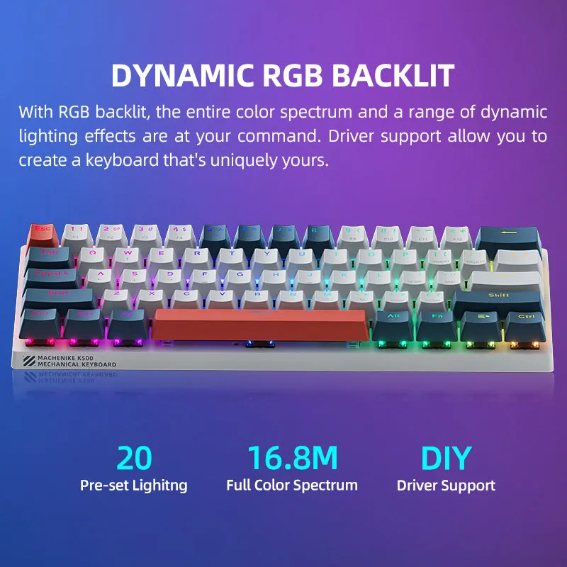 K500-B61 Wired Mechanical Keyboard