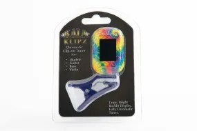 Kala Klipz Chromatic Clip-On Ukulele Tuner - Tie-Dye