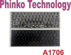 Keyboard for Apple Macbook Pro Retina 13" A1706 15" A1707 2016-2017