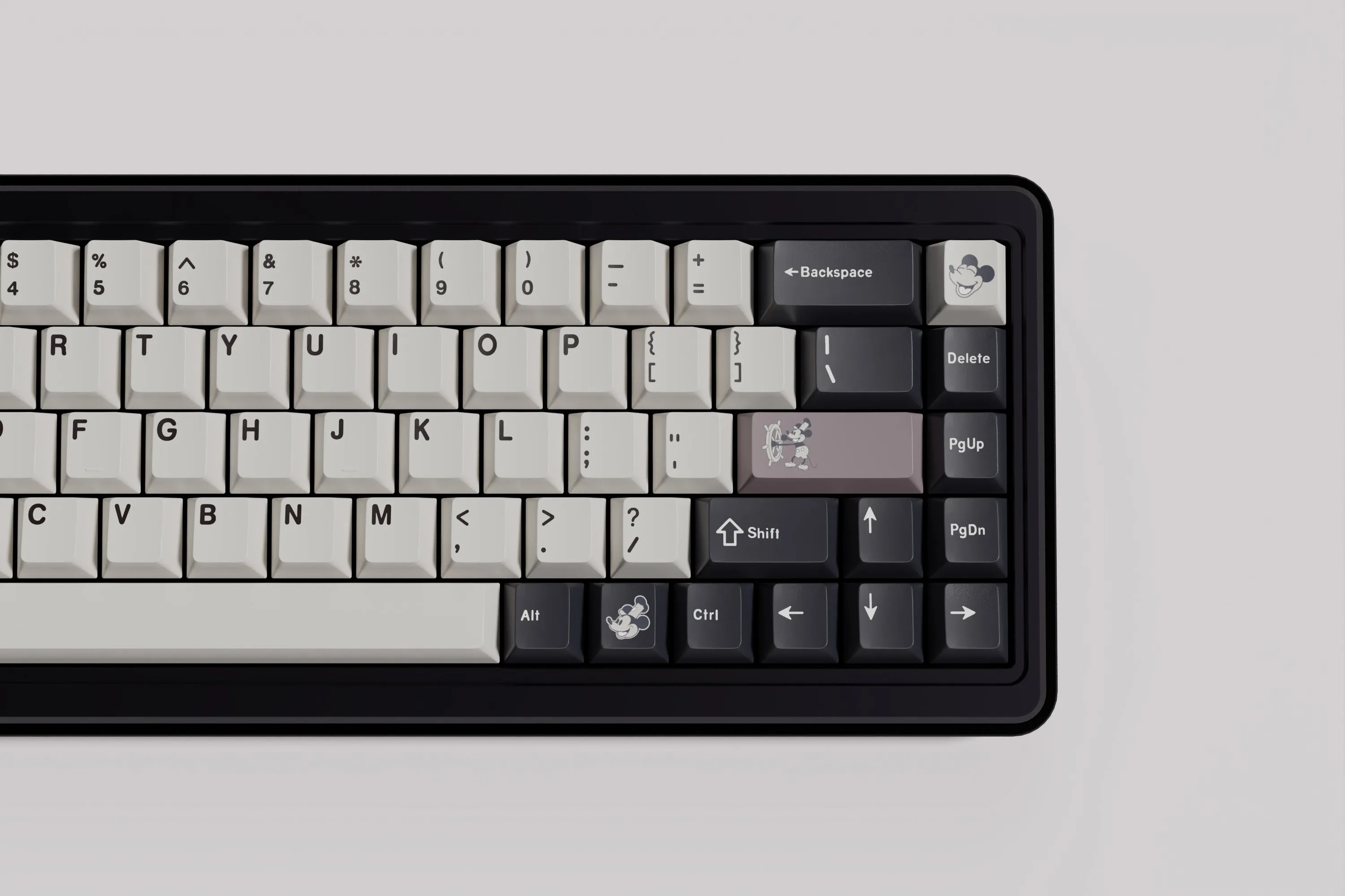 kfaPBT Steamboat Throwback Keycaps