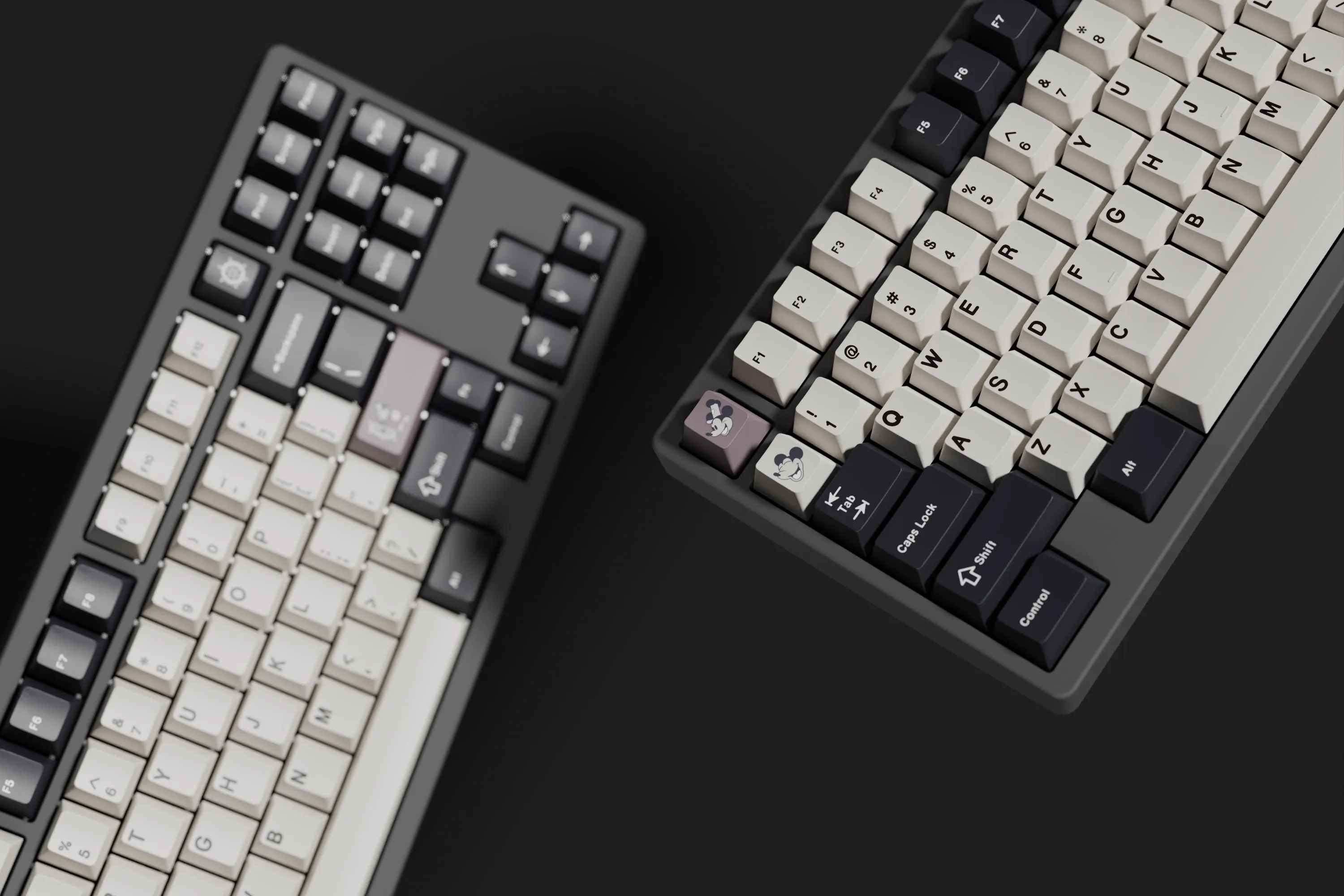 kfaPBT Steamboat Throwback Keycaps