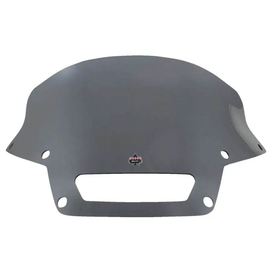 Klockwerks Flare Windshield - 6" - Dark Smoke- For 2022-2024 Softail Low Rider ST FXLRST