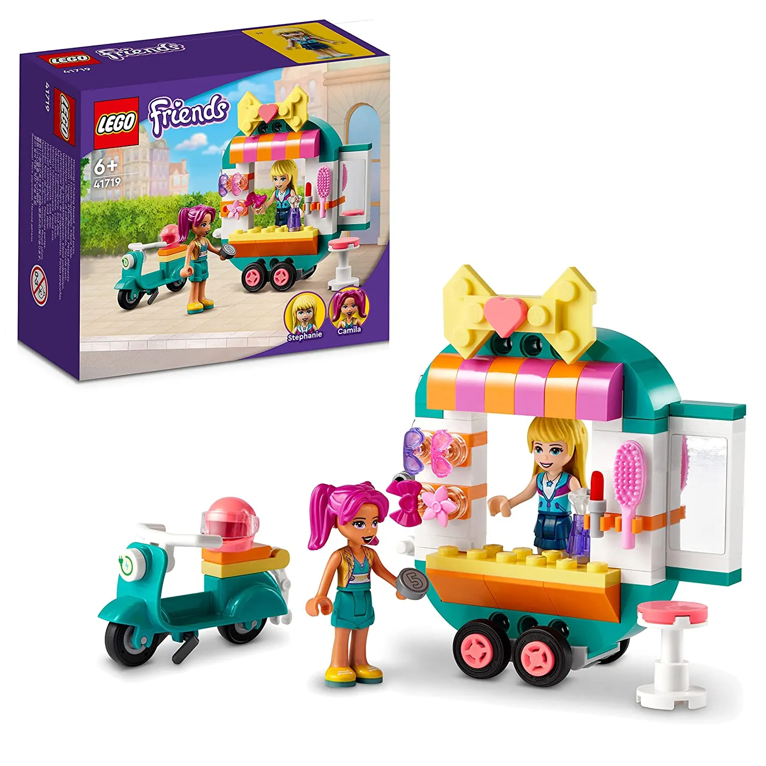 LEGO Friends Mobile Fashion Boutique Building Kit For Ages 6 