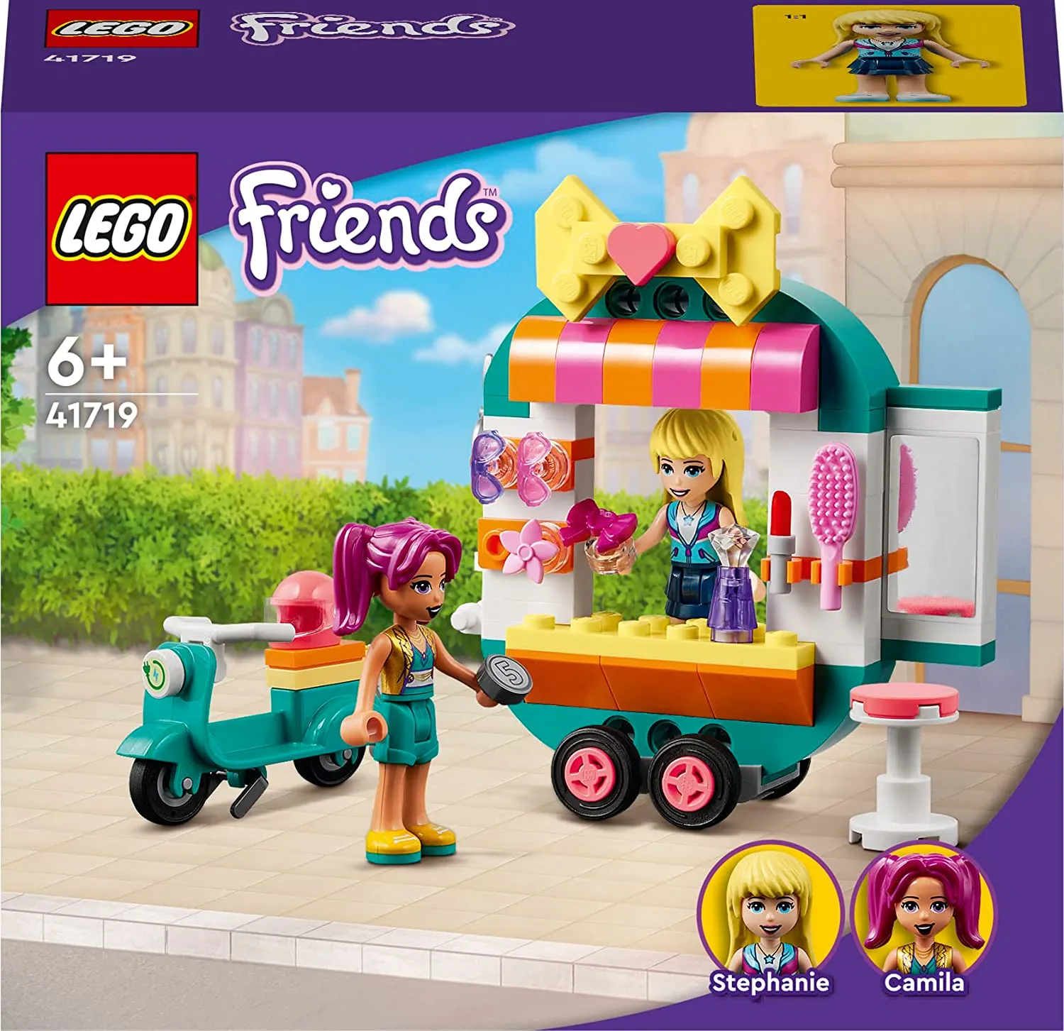 LEGO Friends Mobile Fashion Boutique Building Kit For Ages 6 