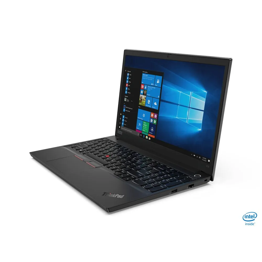 LENOVO 20RDCTO1WW-124 ThinkPad E15 15.6" 1920 x 1080 i3-10110U 2.6GHz Intel UHD Graphics 8GB RAM 256GB SSD Win 10 Home Black