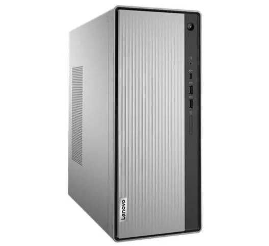 Lenovo IdeaCentre 5 14IMB05 Tower Desktop, Intel i7-10700, 2.90GHz, 12GB RAM, 256GB SSD, Win10H -  90NA000LUS (Refurbished)